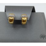 Alfieri St John - 18k  White & Yellow Gold Diamond,   Earring